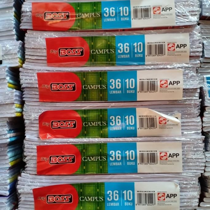 

New!! Buku Campus Big Boss Isi 36 Lembar