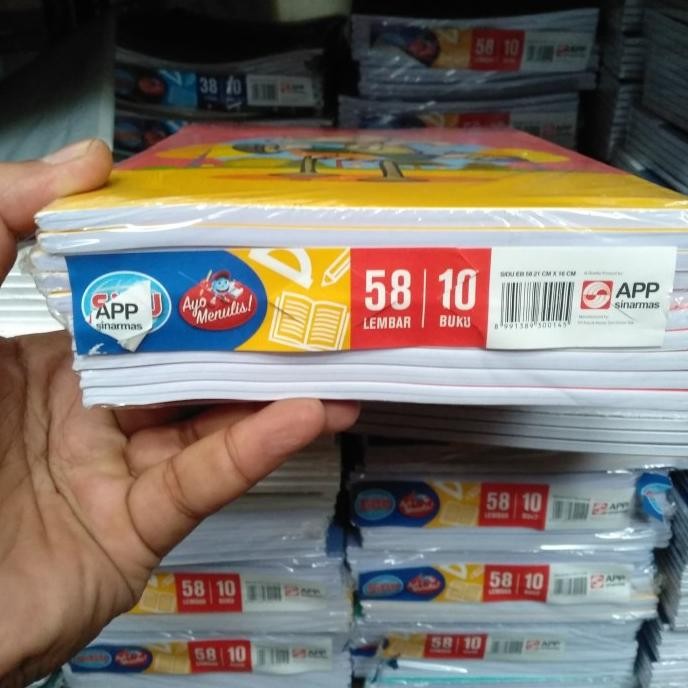 

Diskon!! Buku Tulis Sidu Isi 58 Lembar