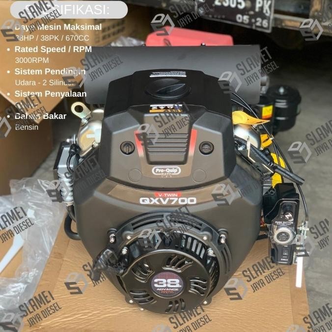 TERLARIS - Engine TwinTurbo Pro-Quip QXV700 - 38HP