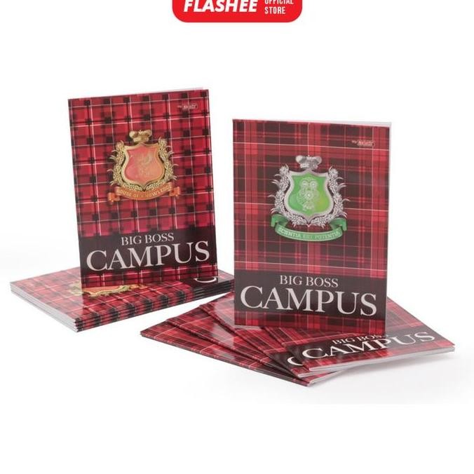 

Promo!! Flashee 1 Pack Buku Tulis Campus 36 Lembar Buku Tulis Big Boss Paper Stationery