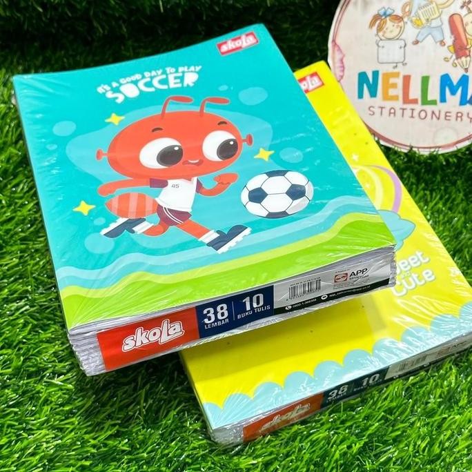 

New!! Buku Tulis 38 Skolah By Sidu ( Isi 10 Buku )