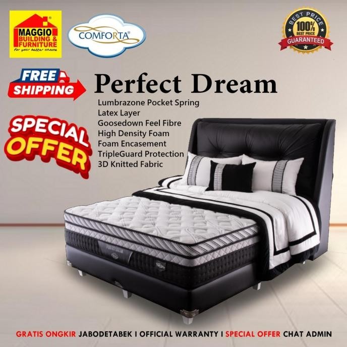 Sale Kasur Comforta Perfect Dream - Comforta Springbed