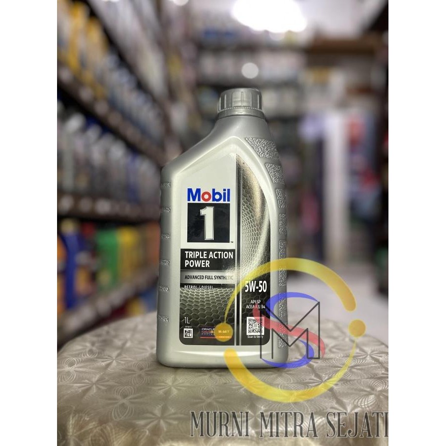 TERMURAH - Mobil 1 Oil Oli SAE 5W-50 5W50 5 W 50 1 L