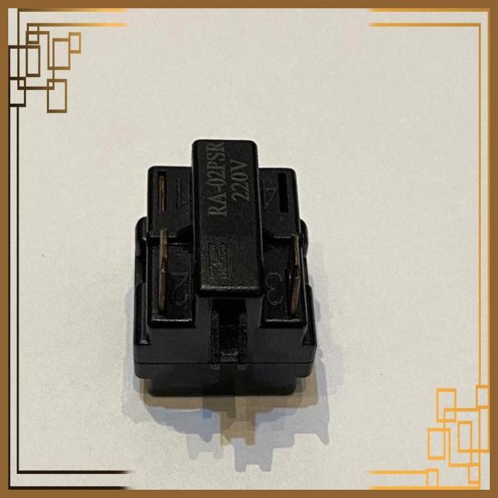 [PTC] RELAY PTC KULKAS 2 PIN SOKET KANAN KIRI MURATA RA-02PSR 220V ORIGINAL