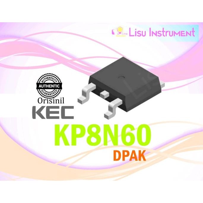 Update KP8N60 KP8N60D N-Channel MOS Field Effect Transistor DPAK lisu992 Juara