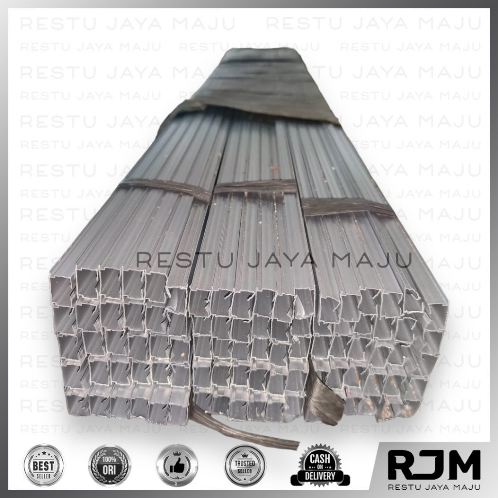[90 batang] ALUMEX Rel Gorden 6m Aluminium Korden Vitras rj