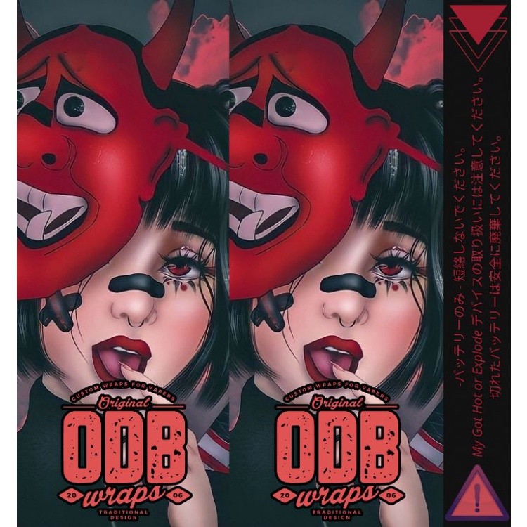 

*PromoTerjangkau* Stiker Wrap Baterai 18650 Odb X Waifu Volume 5 Colour 2 Garskin Wrap Stiker Premium / Casing Case COD