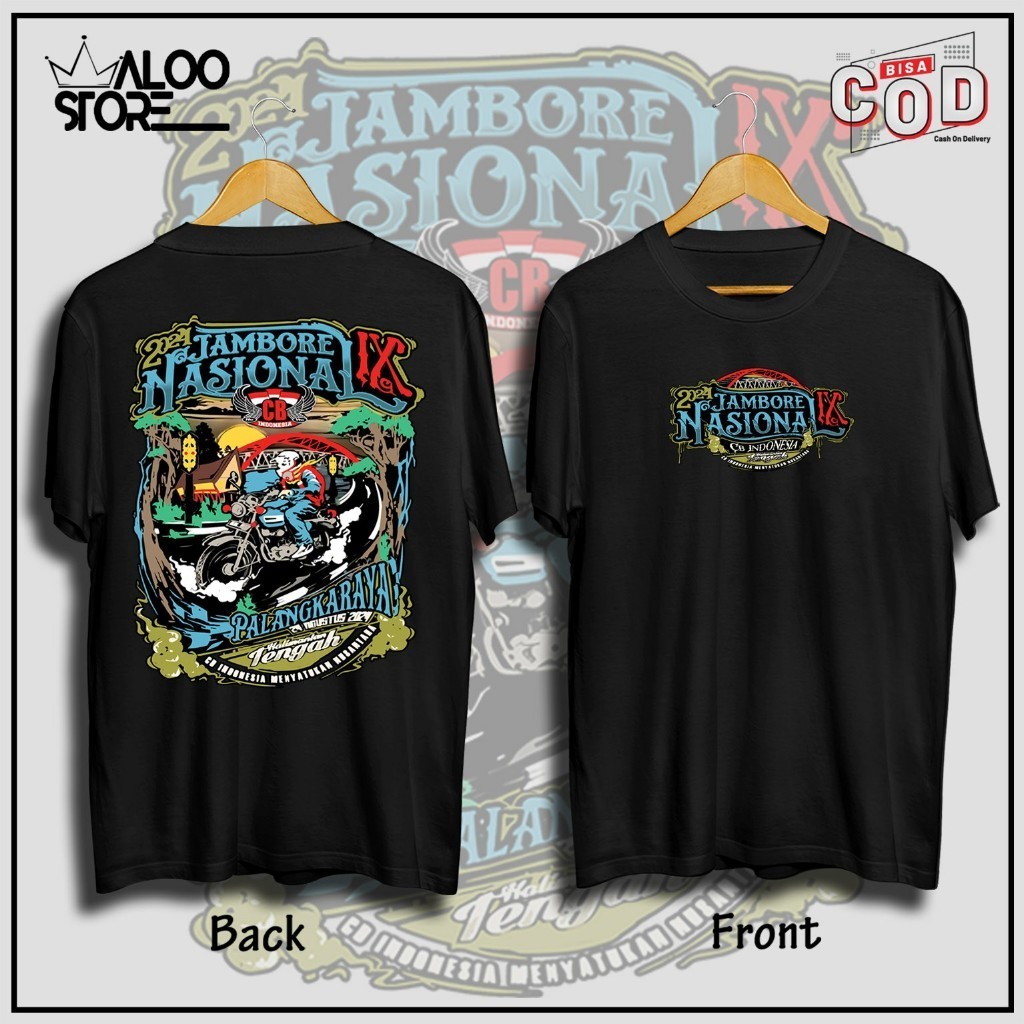 KAOS JAMNAS CB INDONESIA PALANGKARAYA KALIMANTAN TENGAH / KAOS JAMBORE NASIONAL CBI ORIGINAL / KAOS 