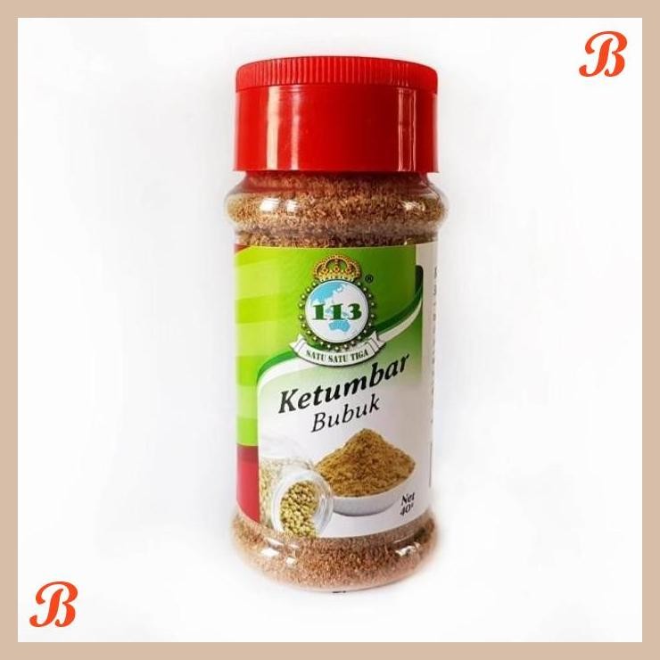 

| RMP | 113 KETUMBAR BUBUK CORIANDER GROUND POWDER BUMBU REMPAH 40 GRAM
