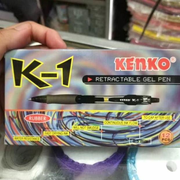 

Murah!! Pen / Pulpen / Bolpoin Gel K-1