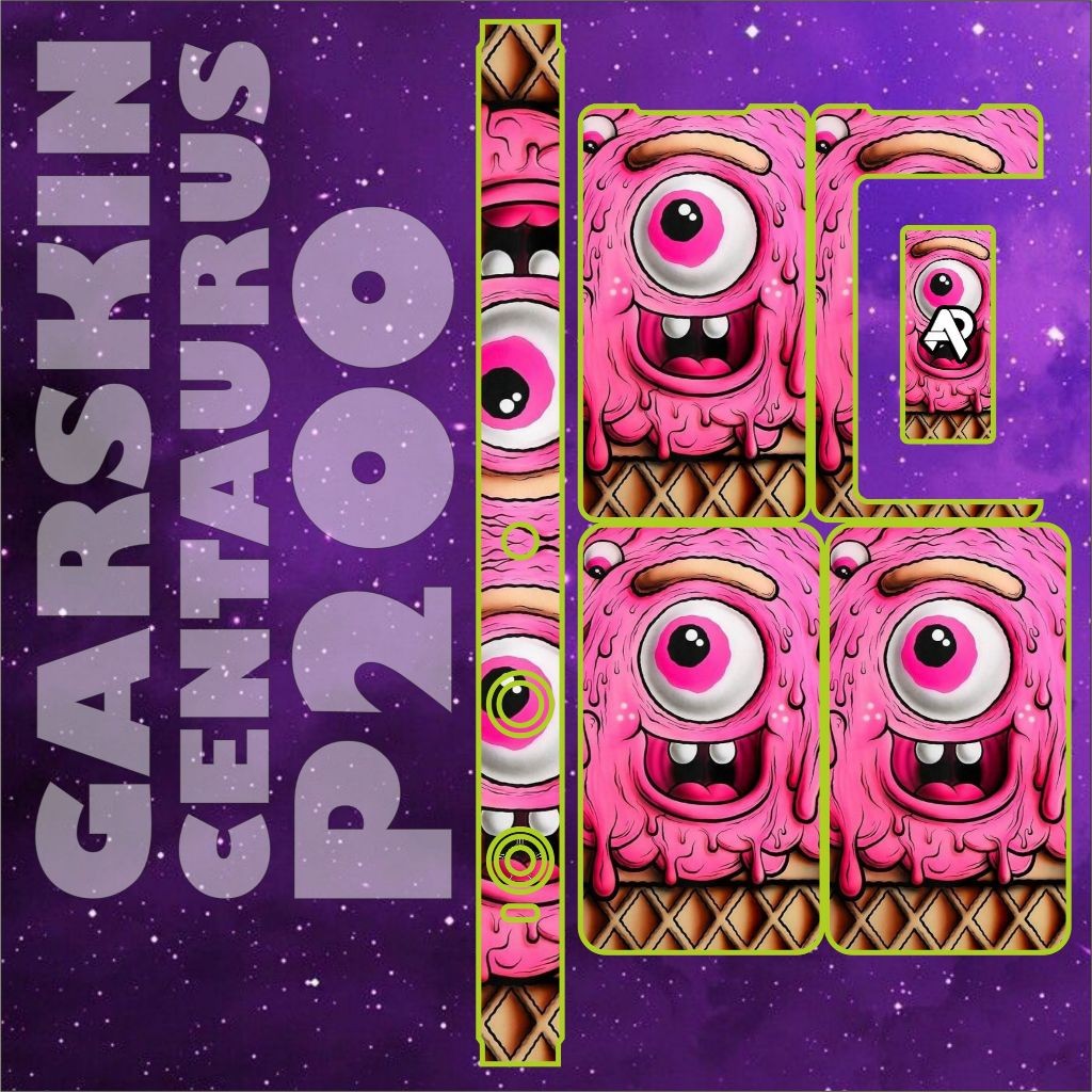 

*PromoTerjangkau* Stiker P200 Hologram Maxdecal 9 Garskin Wrap Stiker Premium / X Casing Case COD