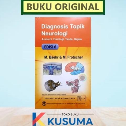 TERMURAH - [ ORIGINAL ] Diagnosis Topik Neurologi Edisi 6 - DUUS - Baehr