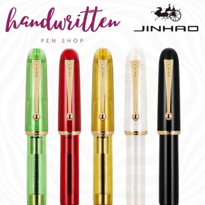 

Diskon!! Jinhao Typ 9013 Heartbeat Nib Fountain Pen / Pena Jinhao 9013