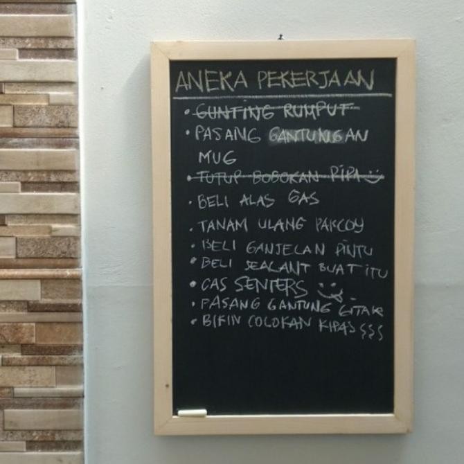 

Diskon!! Papan Menu Caffe, Blackboard Kapur,Papan Tulis Kapur,Papan Tulis