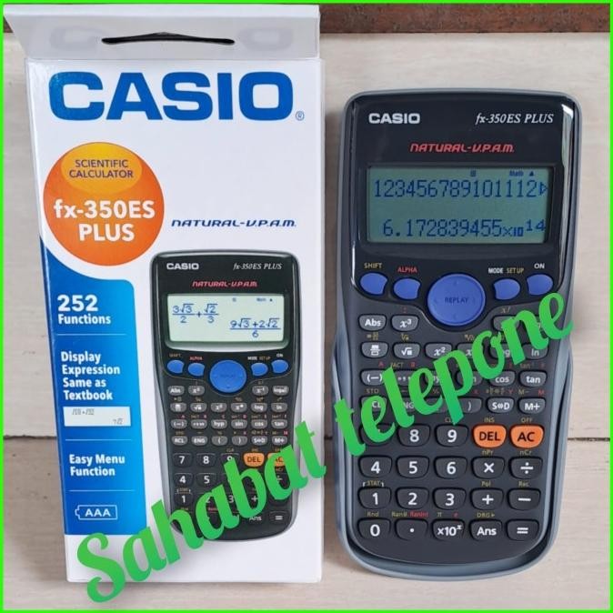 

KALKULATOR SCIENTIFIC CASIO FX-350ES PLUS(ORIGINAL)