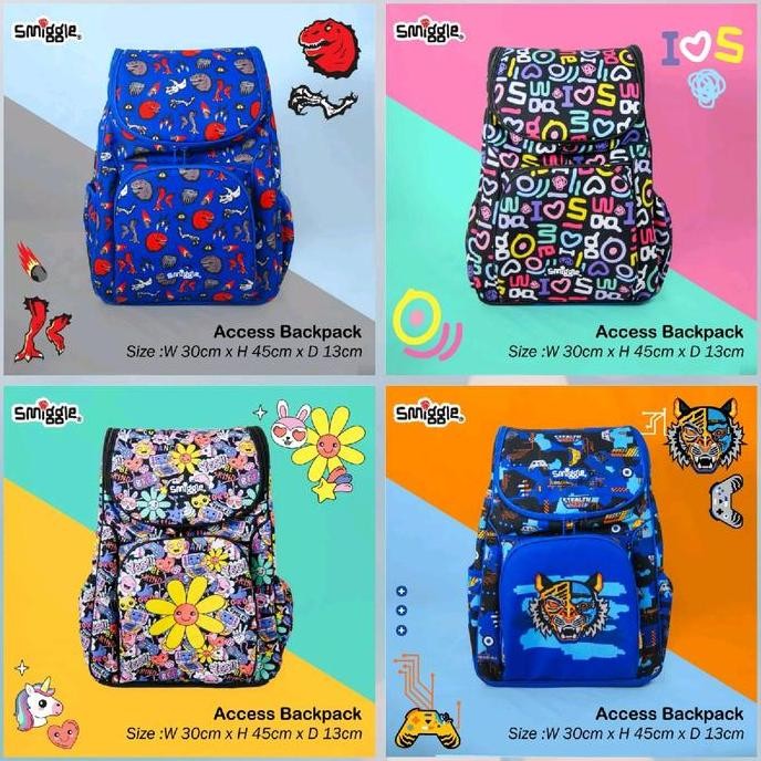 Promo Tas Ransel Smiggle Access/Tas Smiggle Access