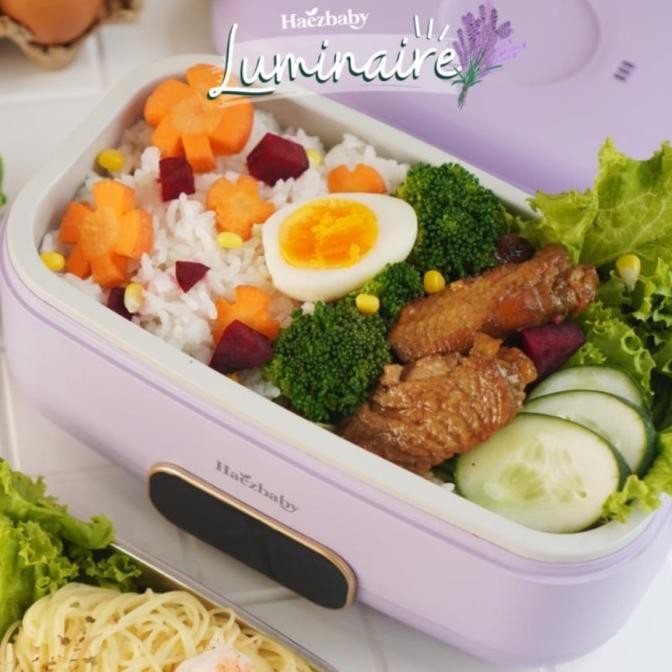 Haezbaby ESC Luminaire Electric Lunchbox MPASI Cooker Touchscreen