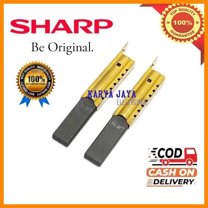 [KJE] CARBON BRUSH MESIN CUCI FRONT LOADING SHARP / ARANG MESIN CUCI SHARP