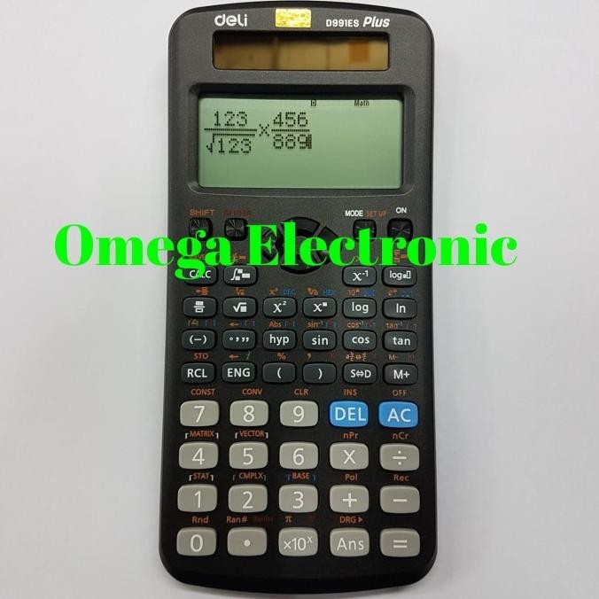 

Deli D991ES PLUS - Scientific Kalkulator Ilmiah Sekolah FX-991ES PLUS