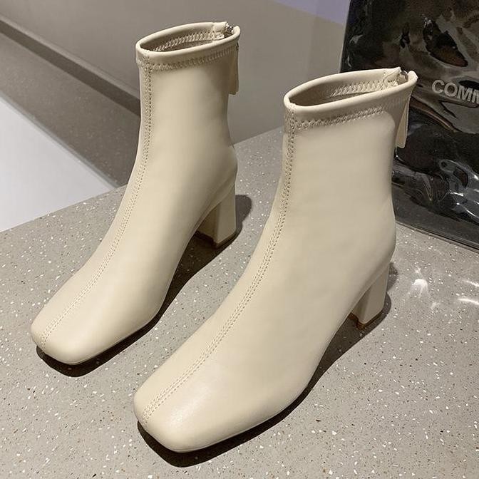 1015 / 6CM / SIZE 34-43 /  SEPATU BOOTS WANITA / ANKLE BOOT / SEPATU BOOTS TINGGI SEPATU BOOTS SHOES