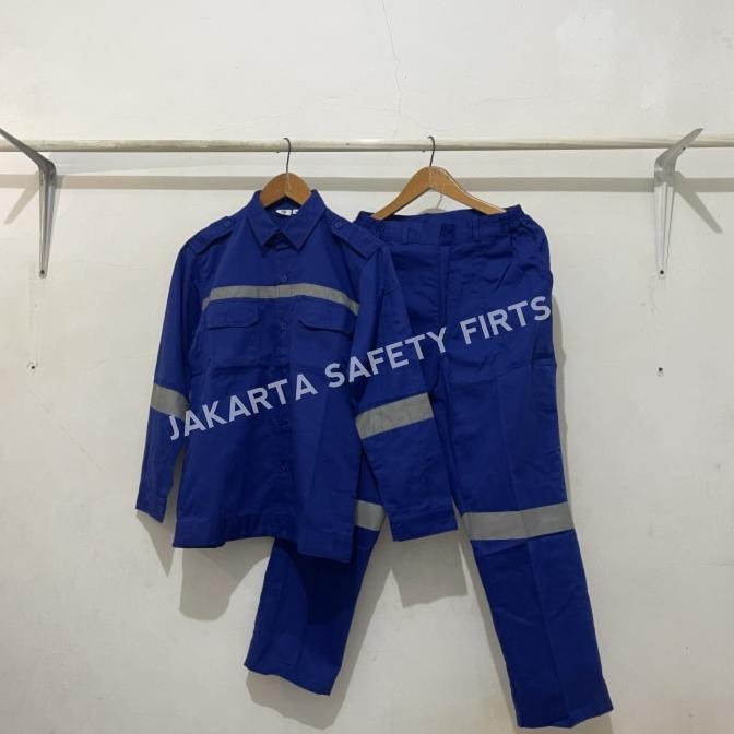 Waerpack Safety Seragam Kerja Proyek Baju Dan Celana Terpisah New Stok