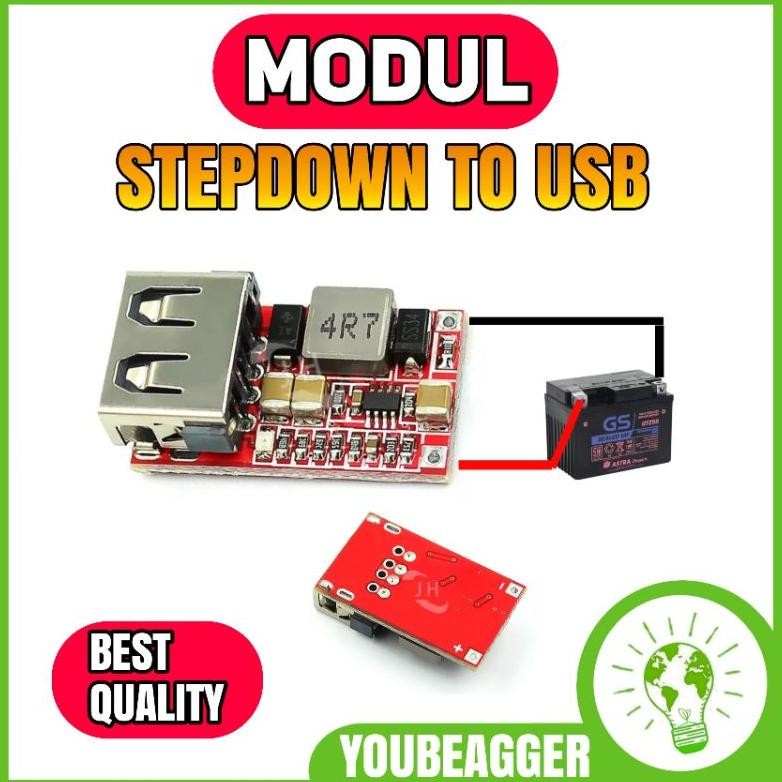 Modul Stepdown To Usb 5V