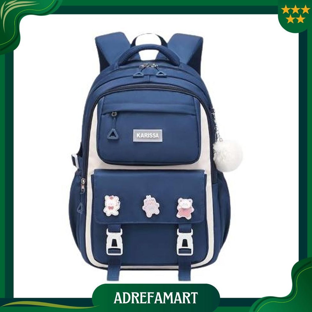 Tas Sekolah Anak Cewek- Tas Sekolah Sd Smp- Tas Ransel Fashion Karisa Ori