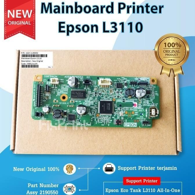 Original Mainboard Epson L3110 Board Motherboard Printer L3110 L-3110