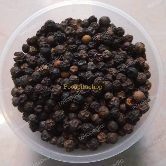 

Open DS] 100 gr Lada Hitam Butir/merica/black pepper