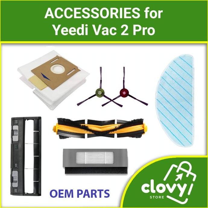 }}}}}}] Yeedi Vac 2 Pro Exchangeable & Sparepart Accessories