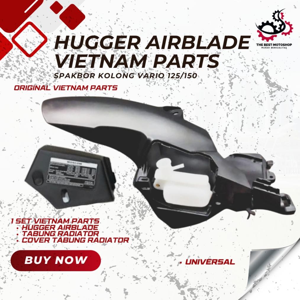 COD Hugger AirBlade PNP Vario 125/150 BONUS TAMENG KNALPOT HUGGER AIRBLADE BEAT SPAKBOR KOLONG BEAT 