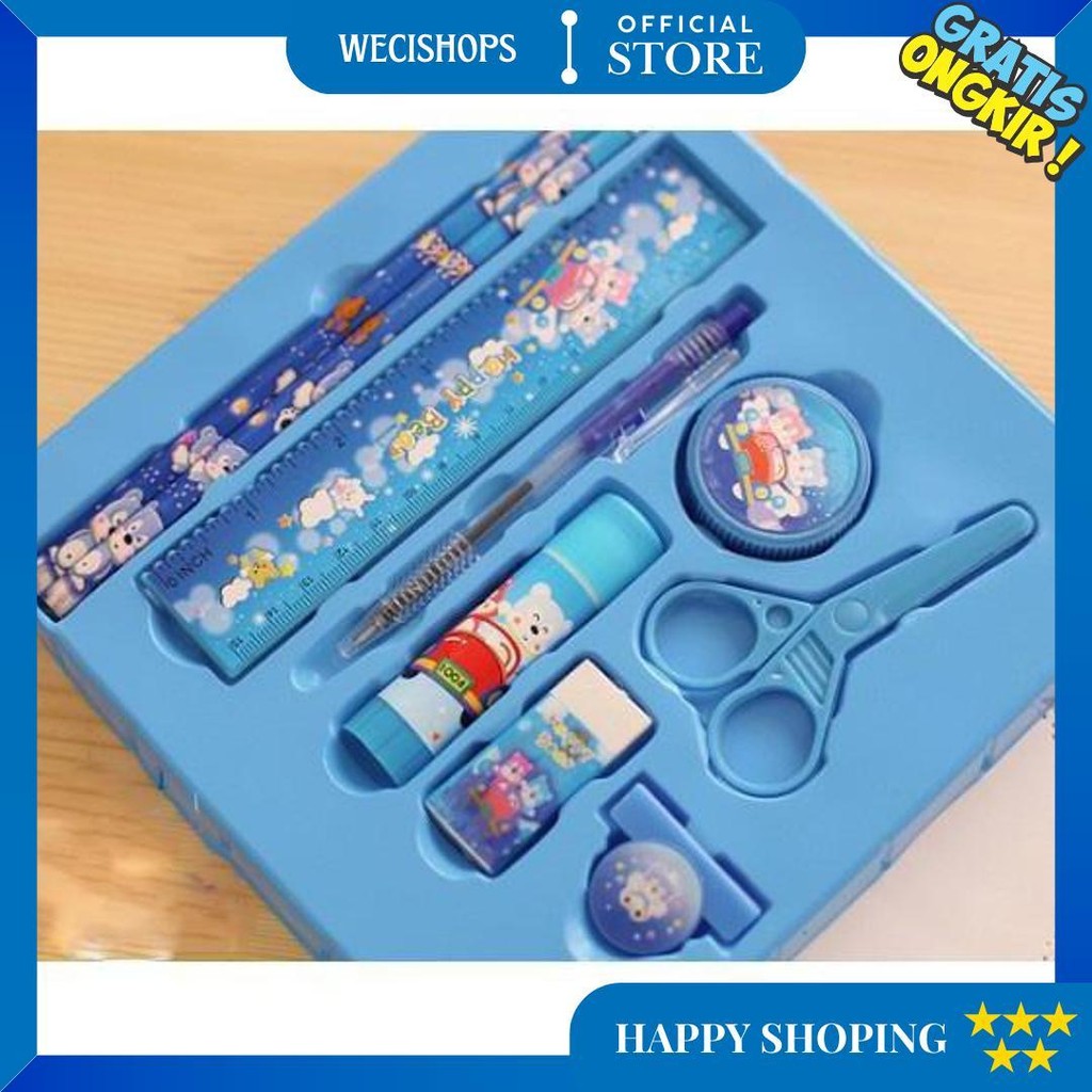 

2009 Pencil Set 9 In 1 Alat Tulis Sekolah Anak Lengkap D Best Seller