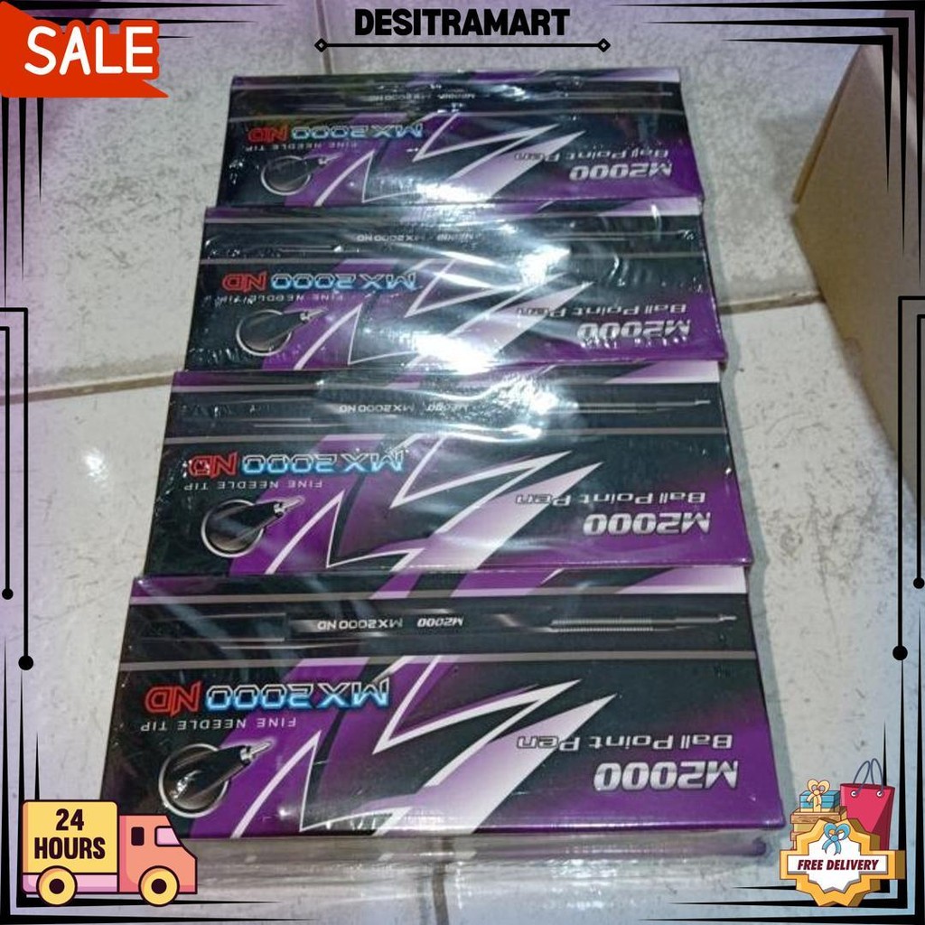 

Pulpen Tulis Murah 1 Pack Isi 12 Pcs/Bolpoin D Termurah