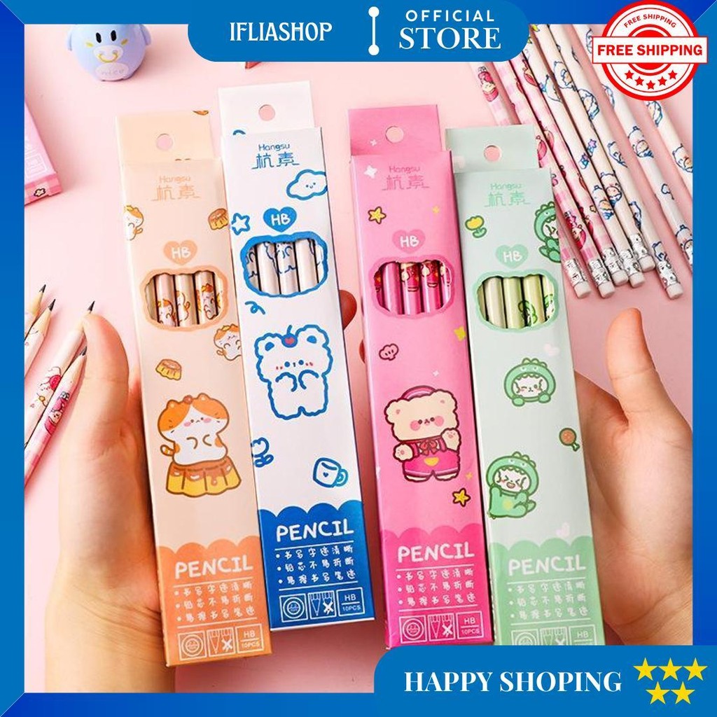 

Pensil Set Isi Banyak Pensil Set Alat Tulis Sekolah Pensil Set Pack Pensil Anak Karakter D Gratis Ongkir