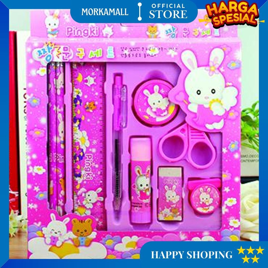 

Paket Alat Tulis Set 9 In 1 Mini Stationery Set Karakter Set Alat Tulis Anak Kado Souvenir D Termurah