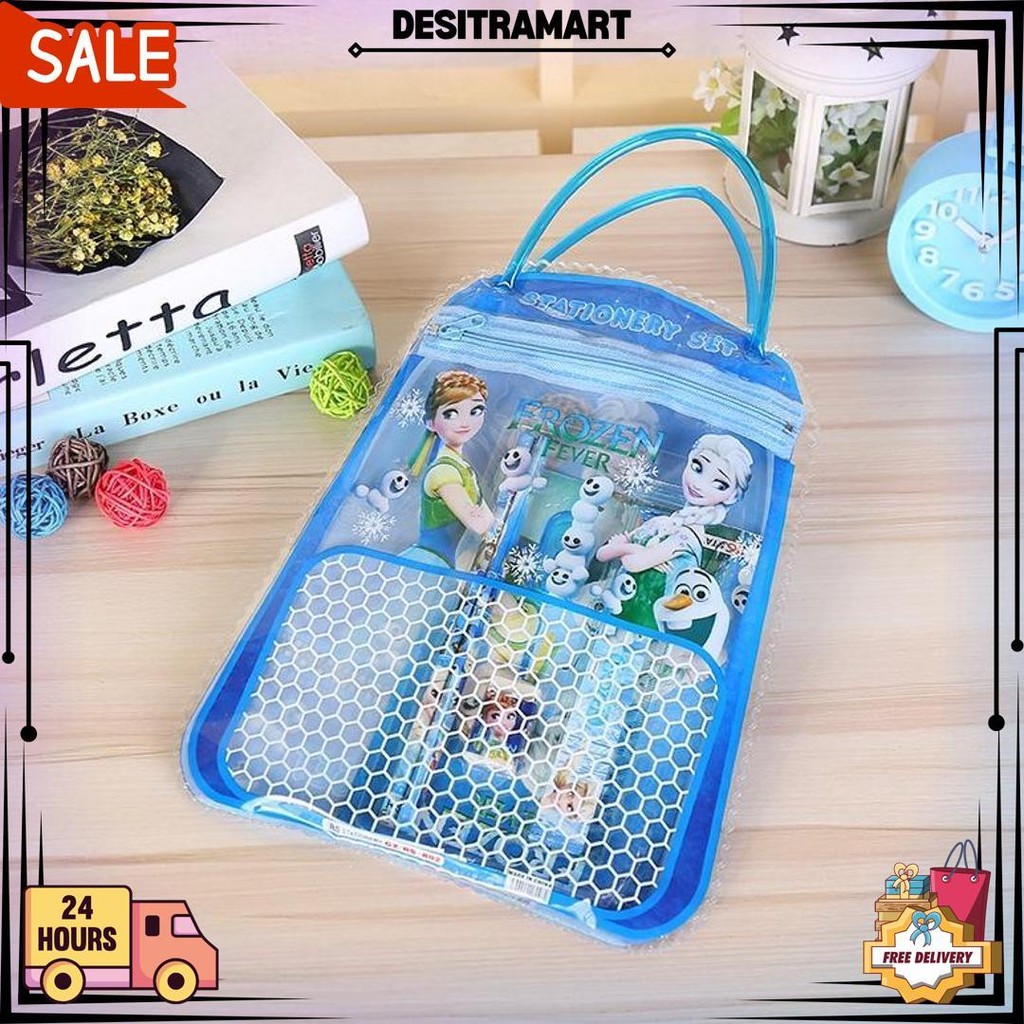 

Osm S5330 Stationary Set Free Bag / Set Alat Tulis Anak Sekolah Motif Karakter Kartun / Set Alat Tulis 6 In 1 D Terlaris