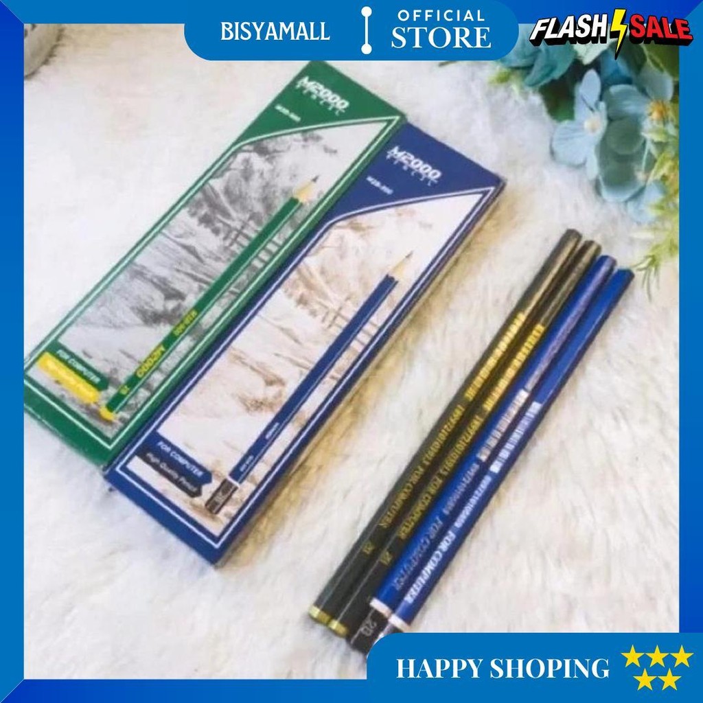 

1Pack Pensil 2B M2000 Isi 12 Alat Tulis Sekolah Dan Kantor D Promo Puncak