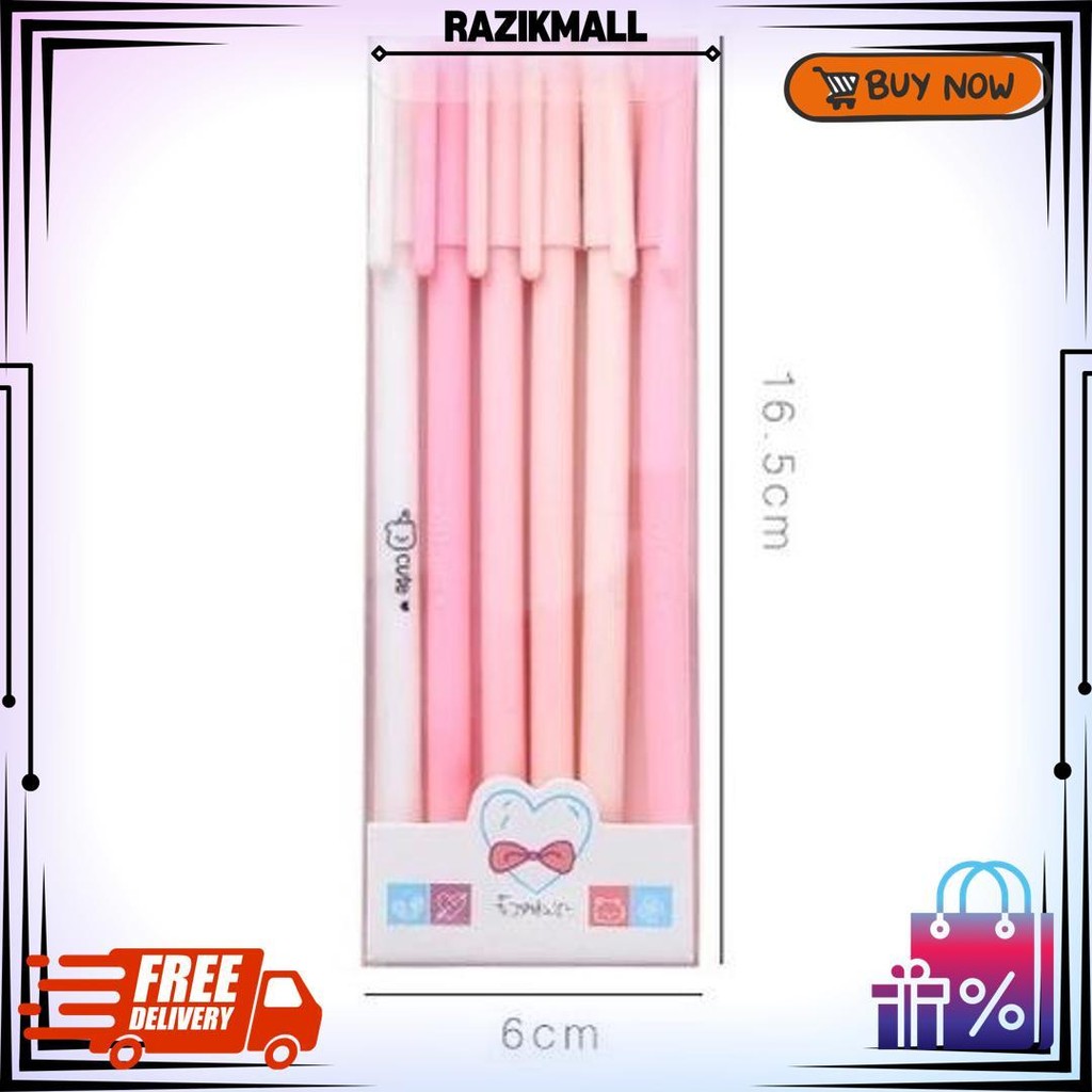 

Cod 6 Buah/Set Pena Tanda Tangan ,Pulpen Gel Sederhana Siswa Penel Pena Morandi Warna Siswa Pena Tanda Tangan Sekolah Alat Tulis Kantor Pasokan 0,5 Mm -Mg D Promo Puncak