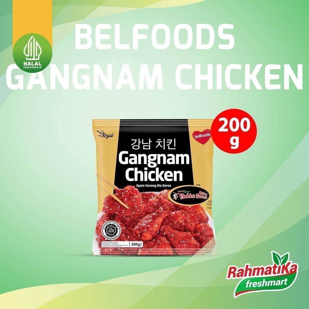 

Belfoods Gangnam Chicken Ala Korea Buldak Sauce 200 gr