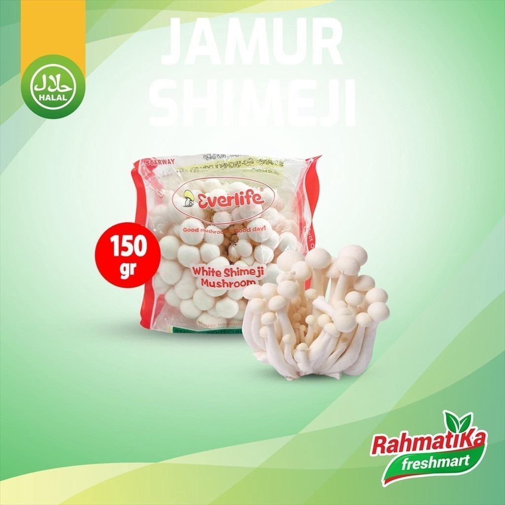 

Jamur Shimeji / White Shimeji Mushroom 150 gram (Sayur Segar)