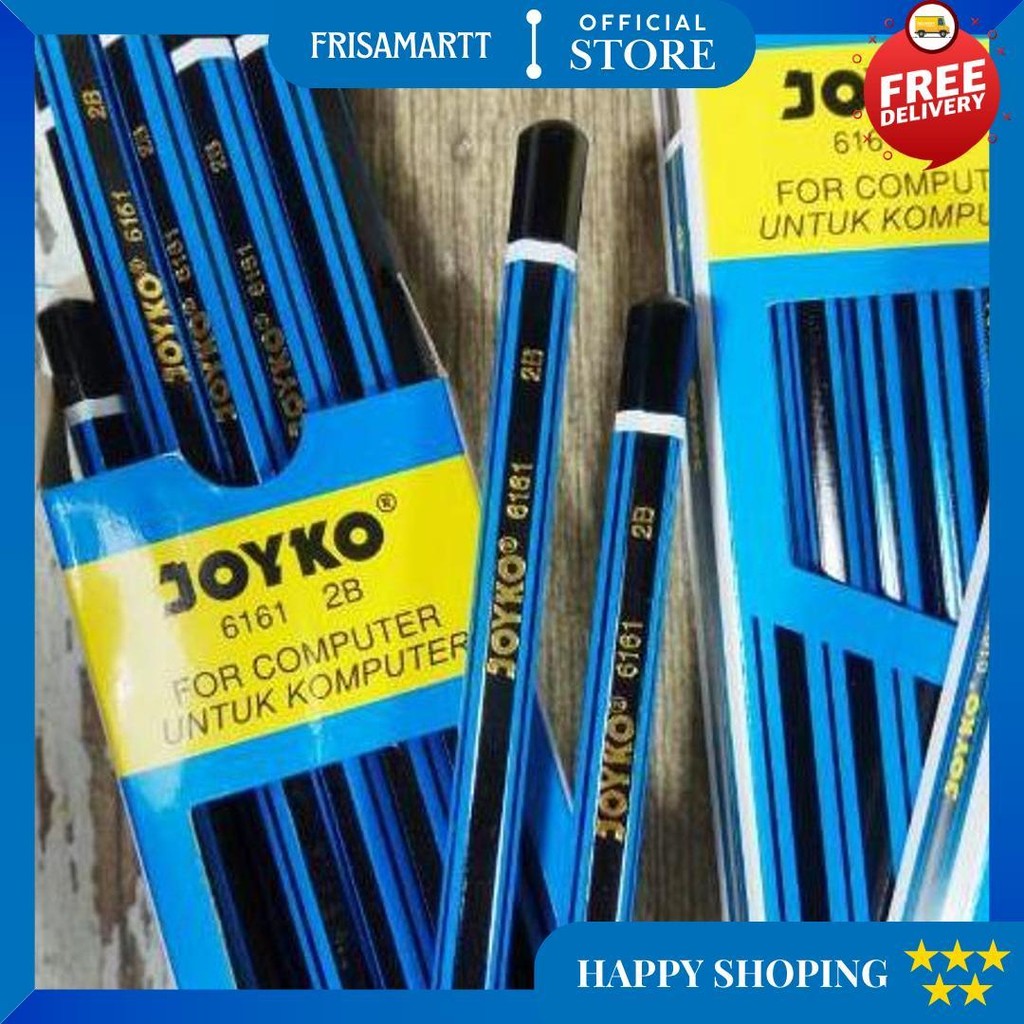 

Pensil Joyko 2B 6161 (12Pcs) D Terlaris