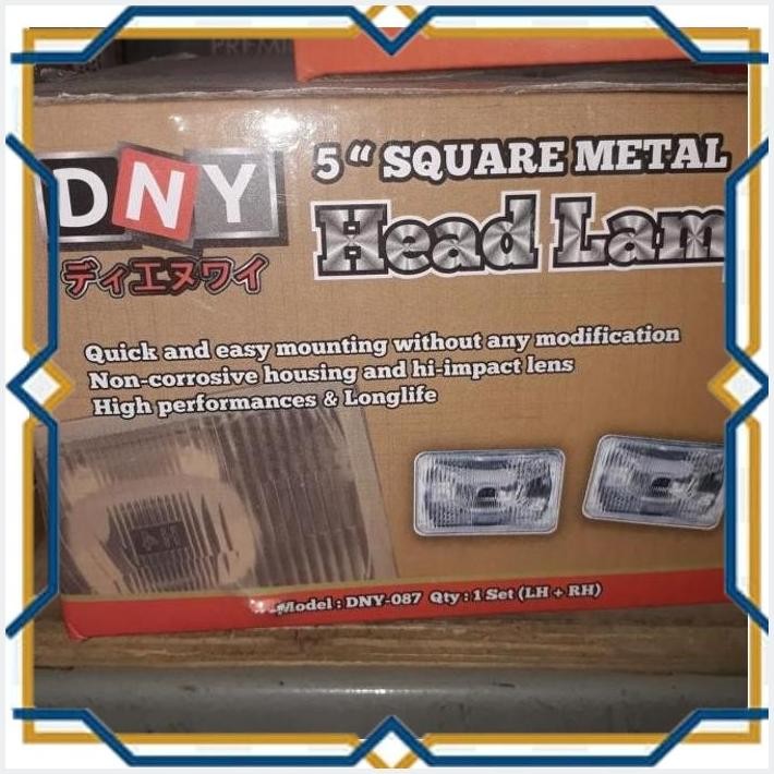 [MPS] LAMPU DEPAN SEALED BEAM KOTAK