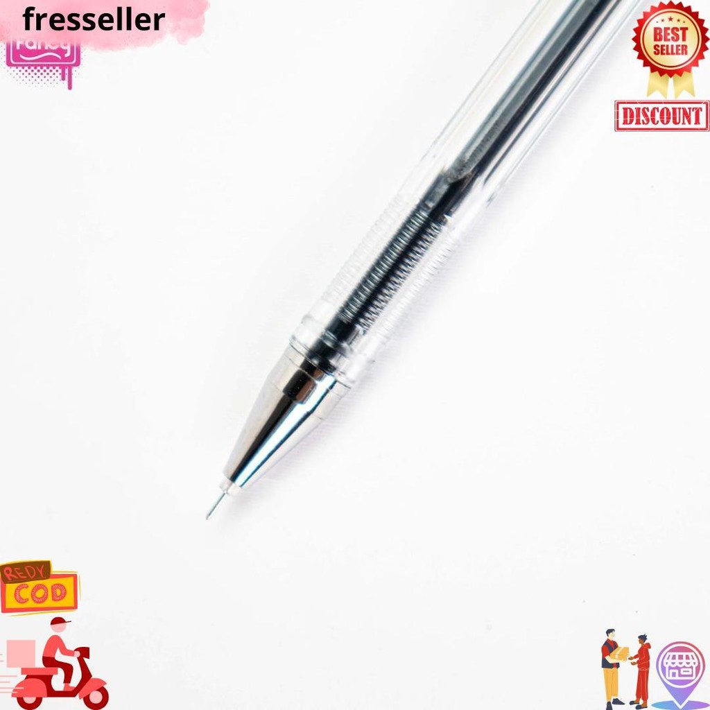 

Gel Pen / Pulpen Gel / Pena Hitam / Gell Pen 0.28 Mm 1 Pak Isi 12 Pcs Gp-Sq885 D Promo 4.4