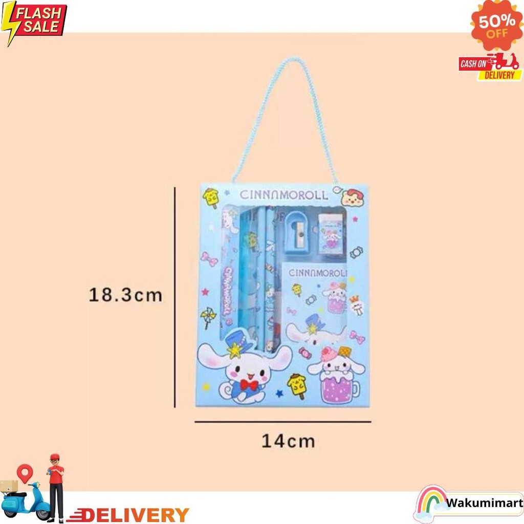

Set Stationery Paket Alat Tulis Anak Cocok Untuk Souvenir Atau Hadiah Ulang Tahun Anak Set Alat Tulis Paket Ulang Tahun Birthday Anak Study Karakter Kartun 8In1 5In1 Dompet 7In1 Hadiah Lomba Sanrio My Melody Cinnamonroll Kuromi D Termurah