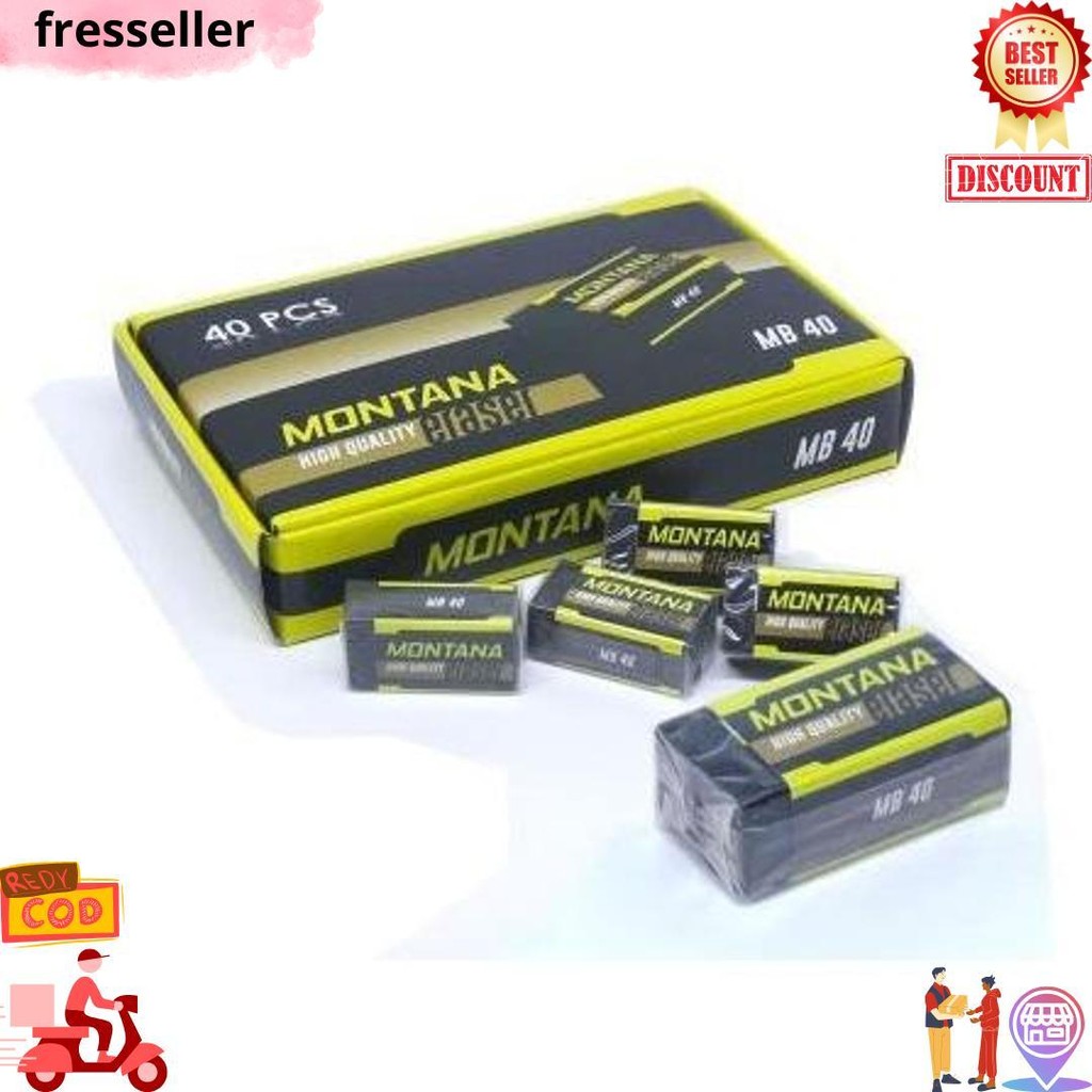 

20 Pcs Penghapus Hitam Montana D Cod