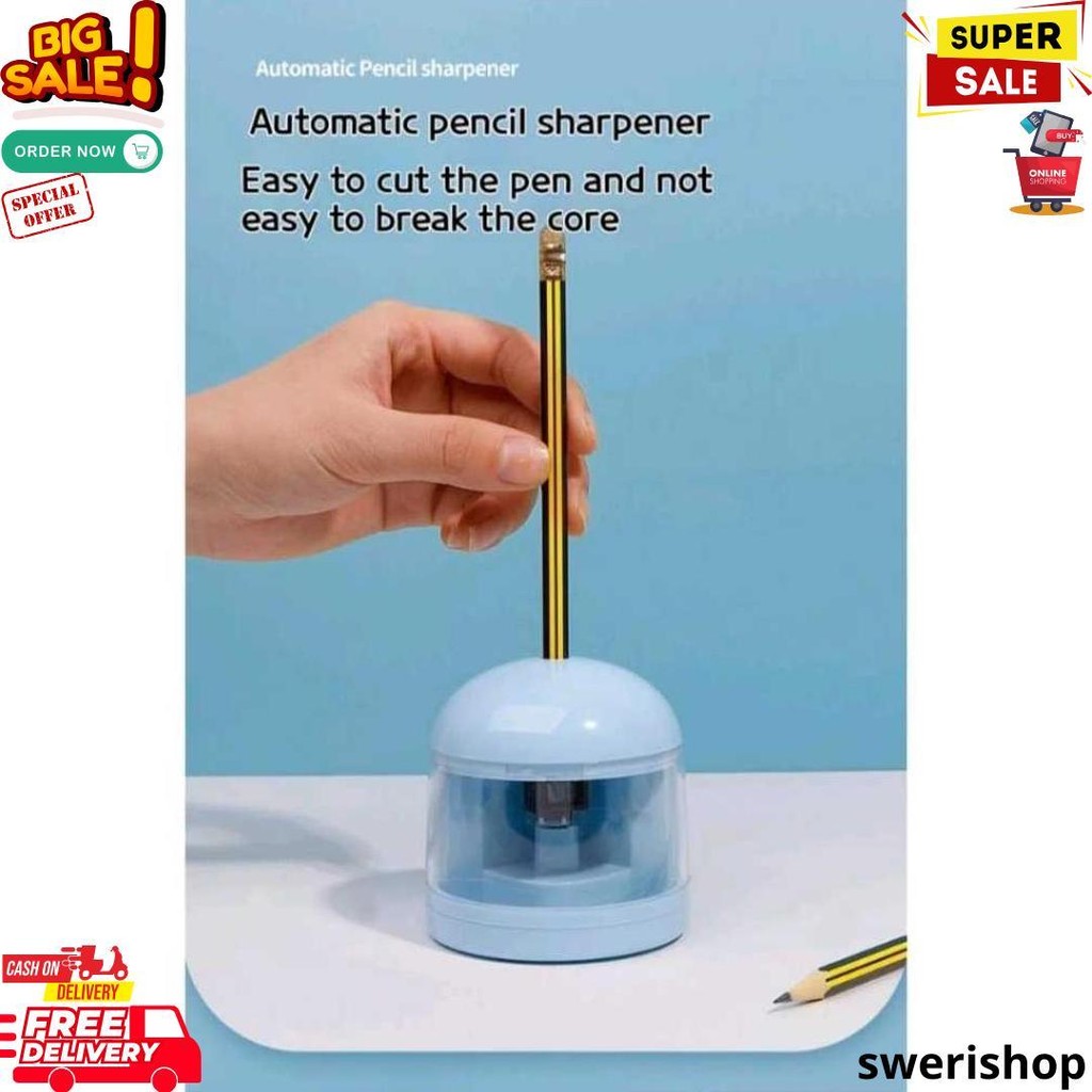 

Electronic Stationery Set / Set Alat Tulis Elektrik Rautan Penghapus Vacuum Pensil D Cod