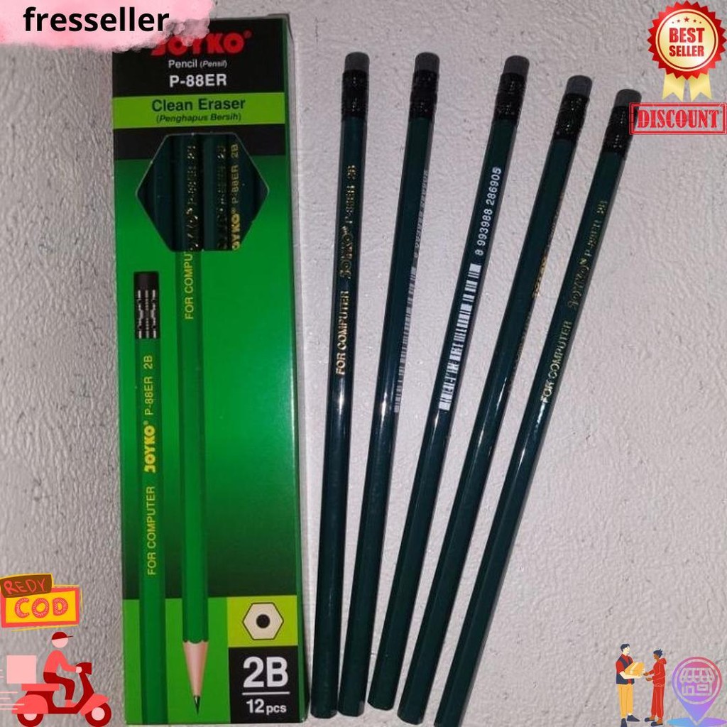 

Pensil 2B Joyko P88/ Lusin D Termurah