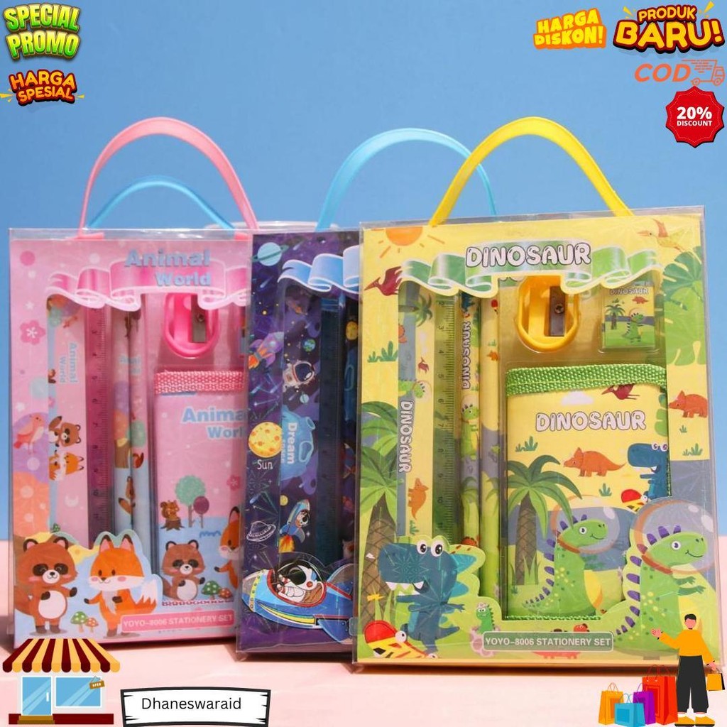 

Kp126 - Set Stationery Anak Alat Tulis 6 In 1 Alat Tulis Sekolah Perlengkapan Sekolah Set Alat Tulis PeralatanSekolahLengkap D Sale