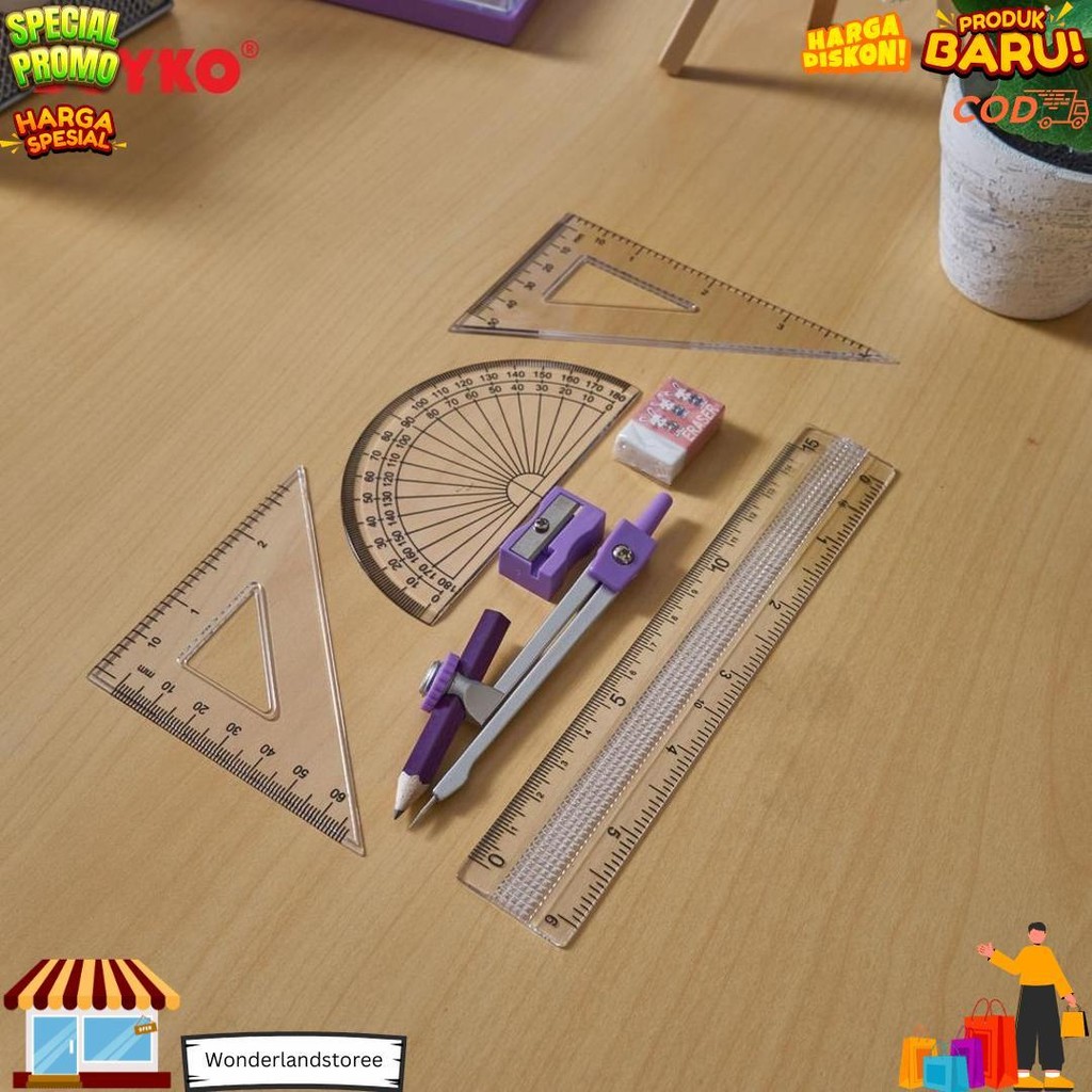 

Math Set / Jangka Joyko Ms-87 D Terlaris