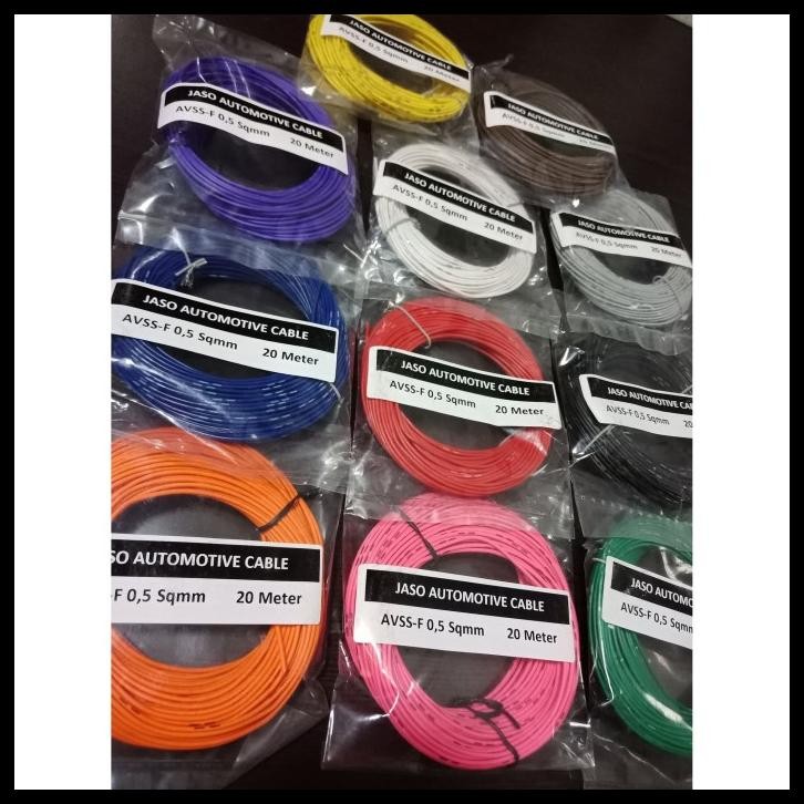 AUTOMOTIVE CABLE KABEL OTOMOTIF AVSS 0.5MM 20M AVSS 0.5 MM AVSS 0,5MM